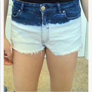 Ombré shorts